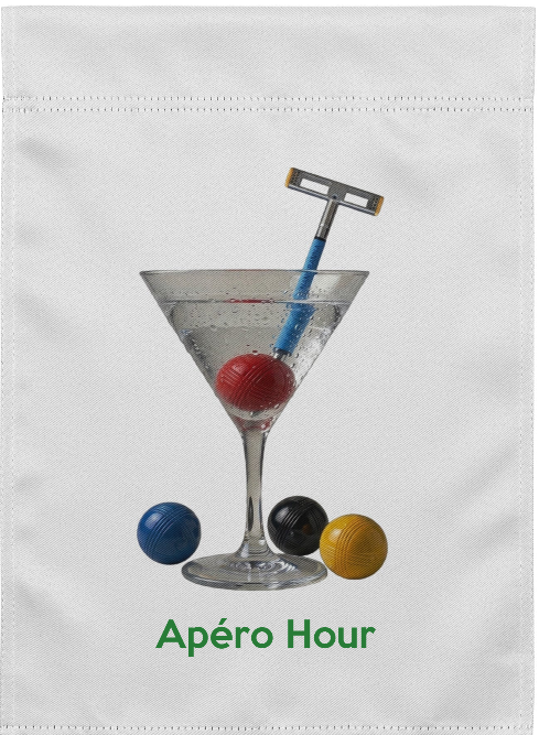 croquet cocktail flag