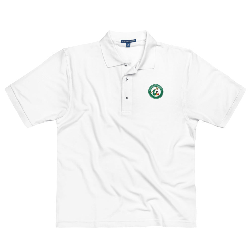 polo shirt with croquet logo