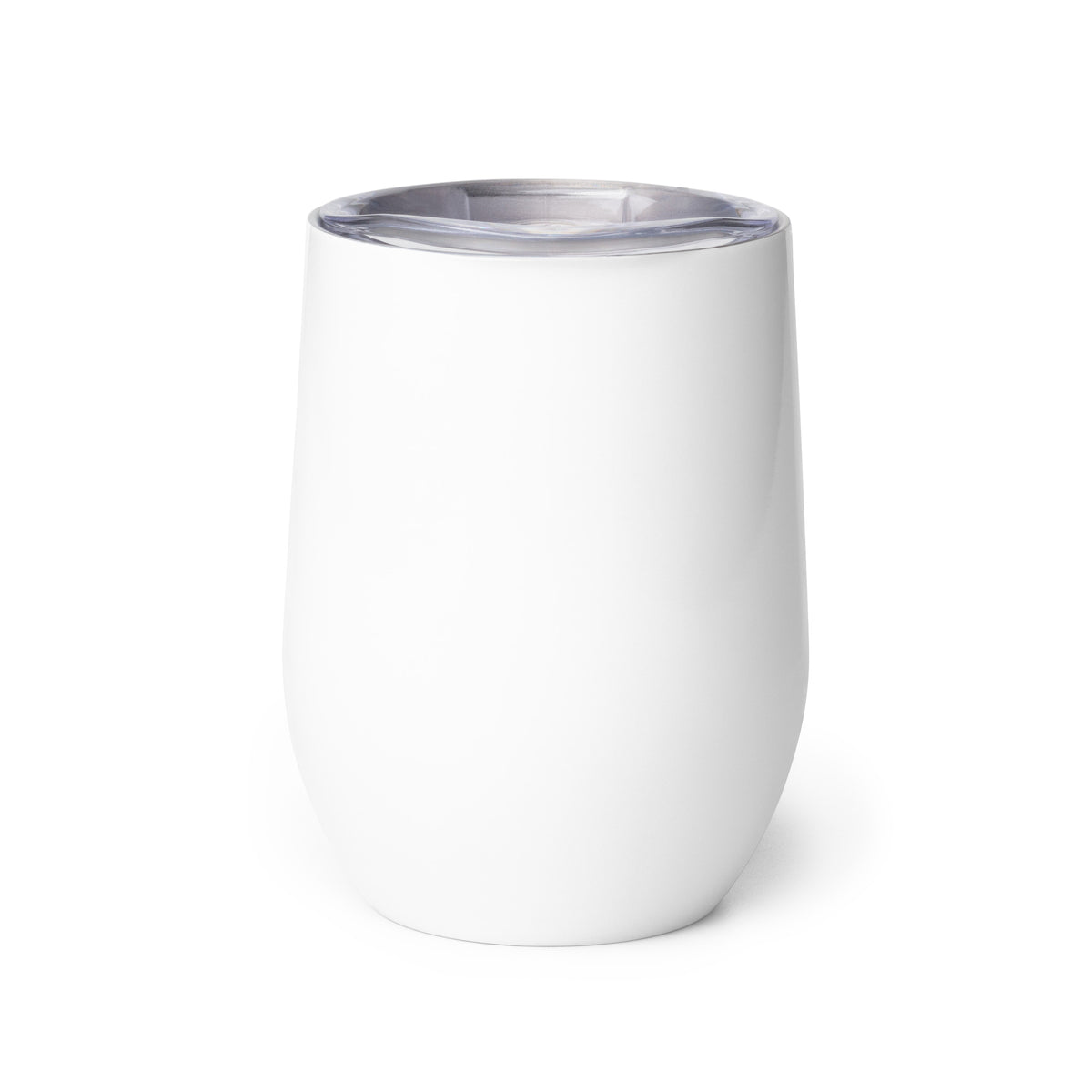 wine tumbler with croquet graphic
