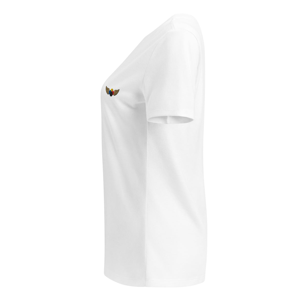 v-neck with croquet logo